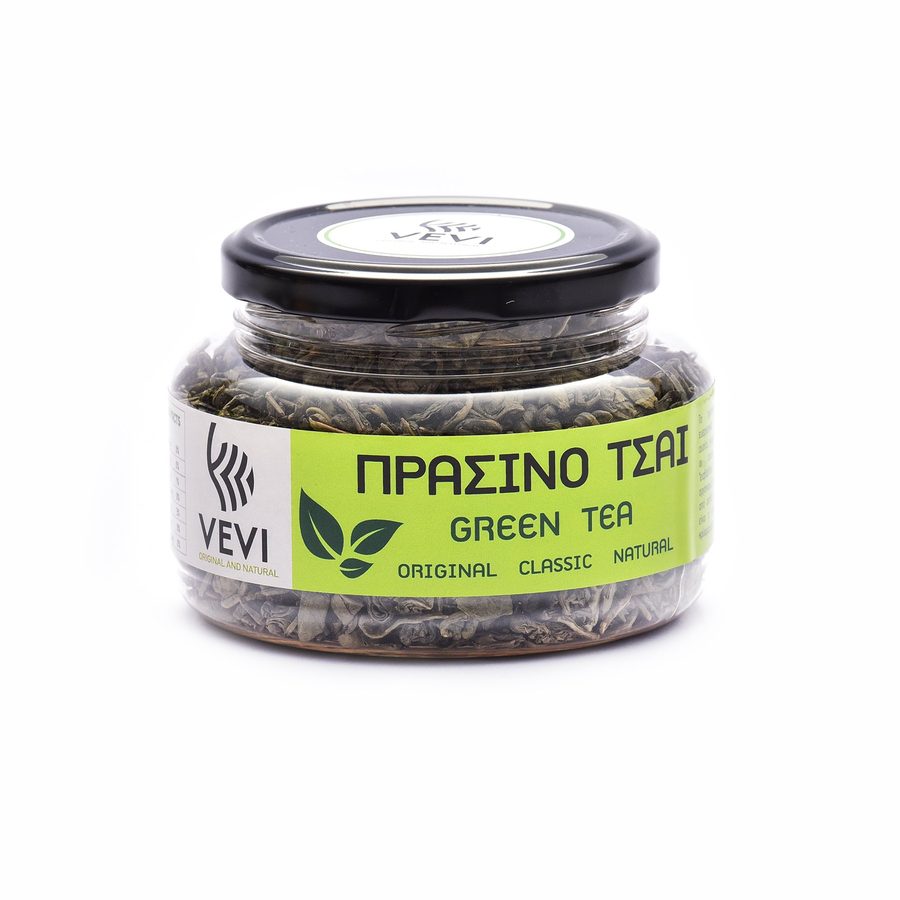 VEVI Green Tea — Glass jar · 120g