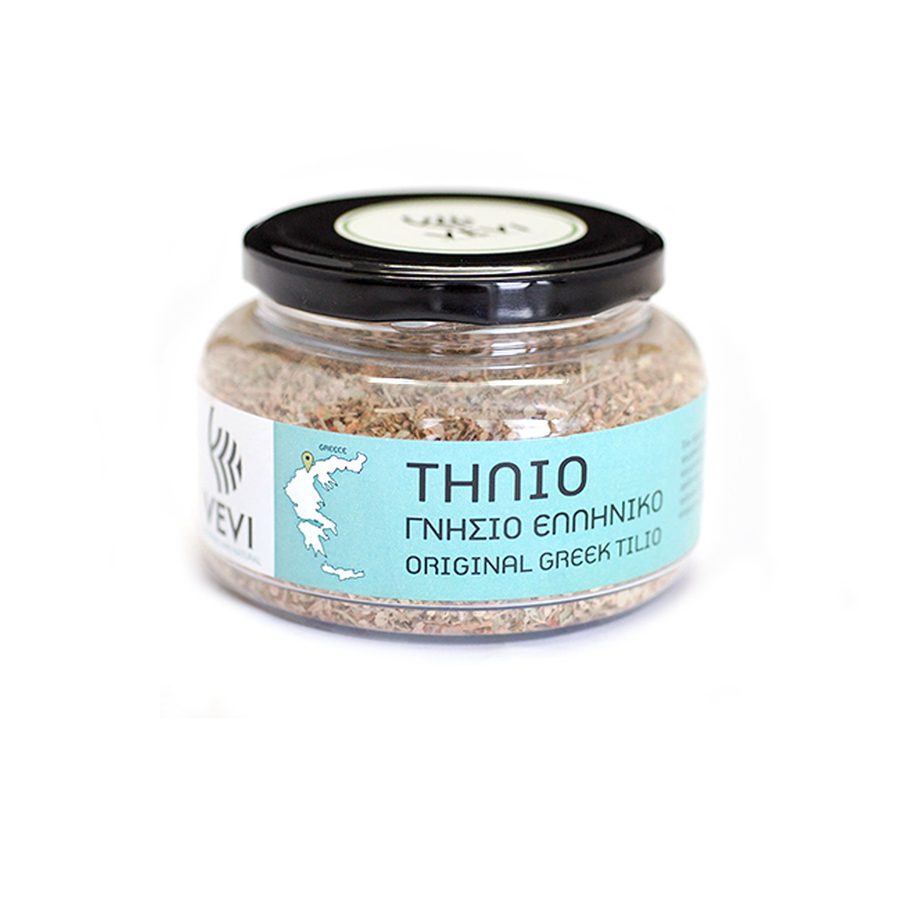 VEVI Greek Linden Tea — Glass jar · 70g