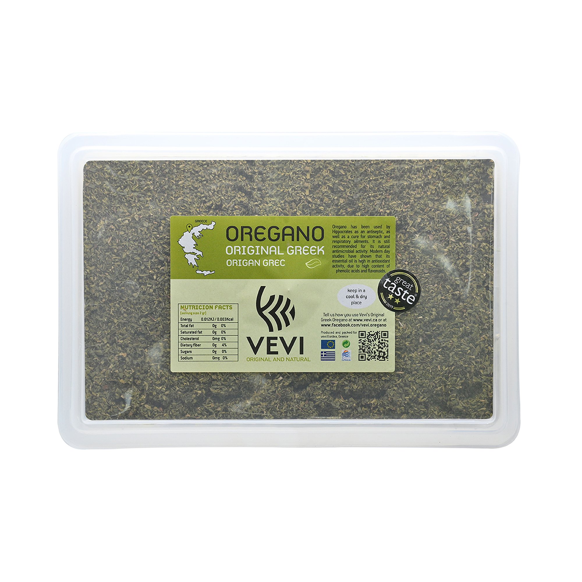 Greek Oregano VEVI – 380g Container