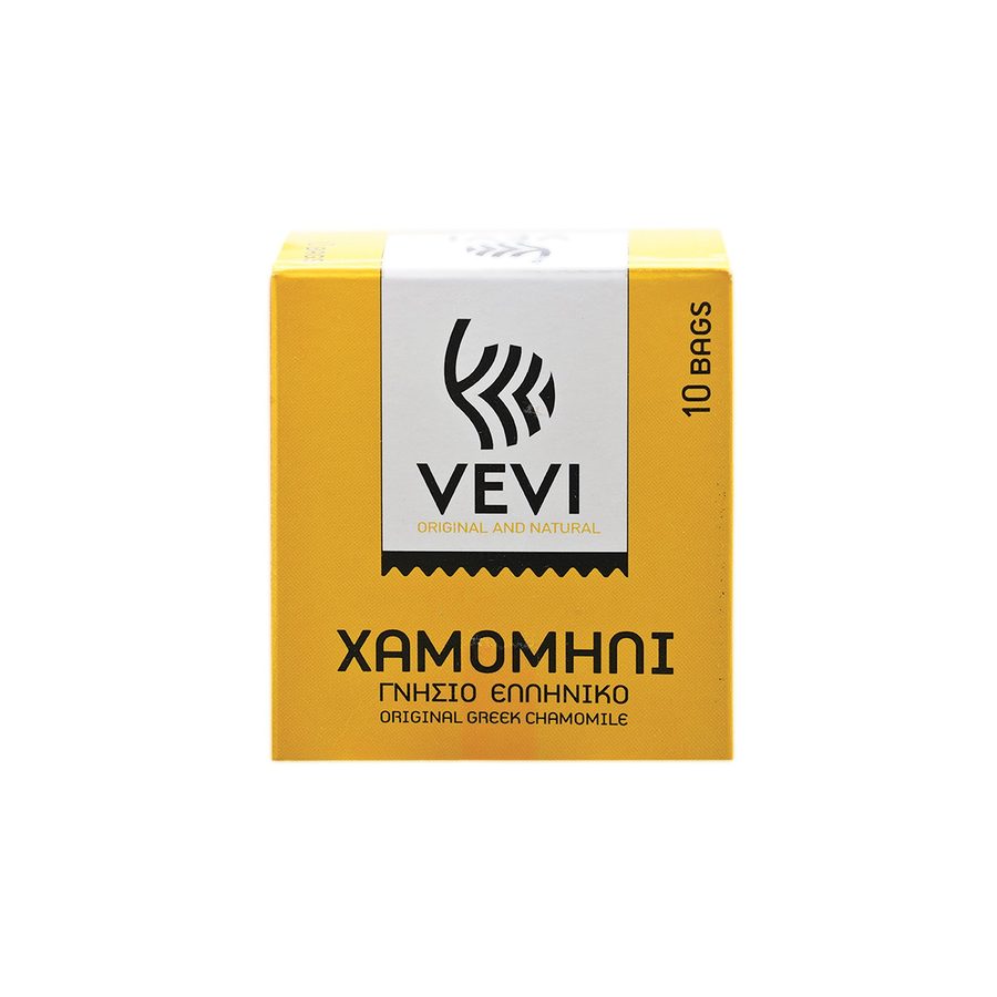 VEVI Infused Chamomile — Carton of 10 enveloped tea bags