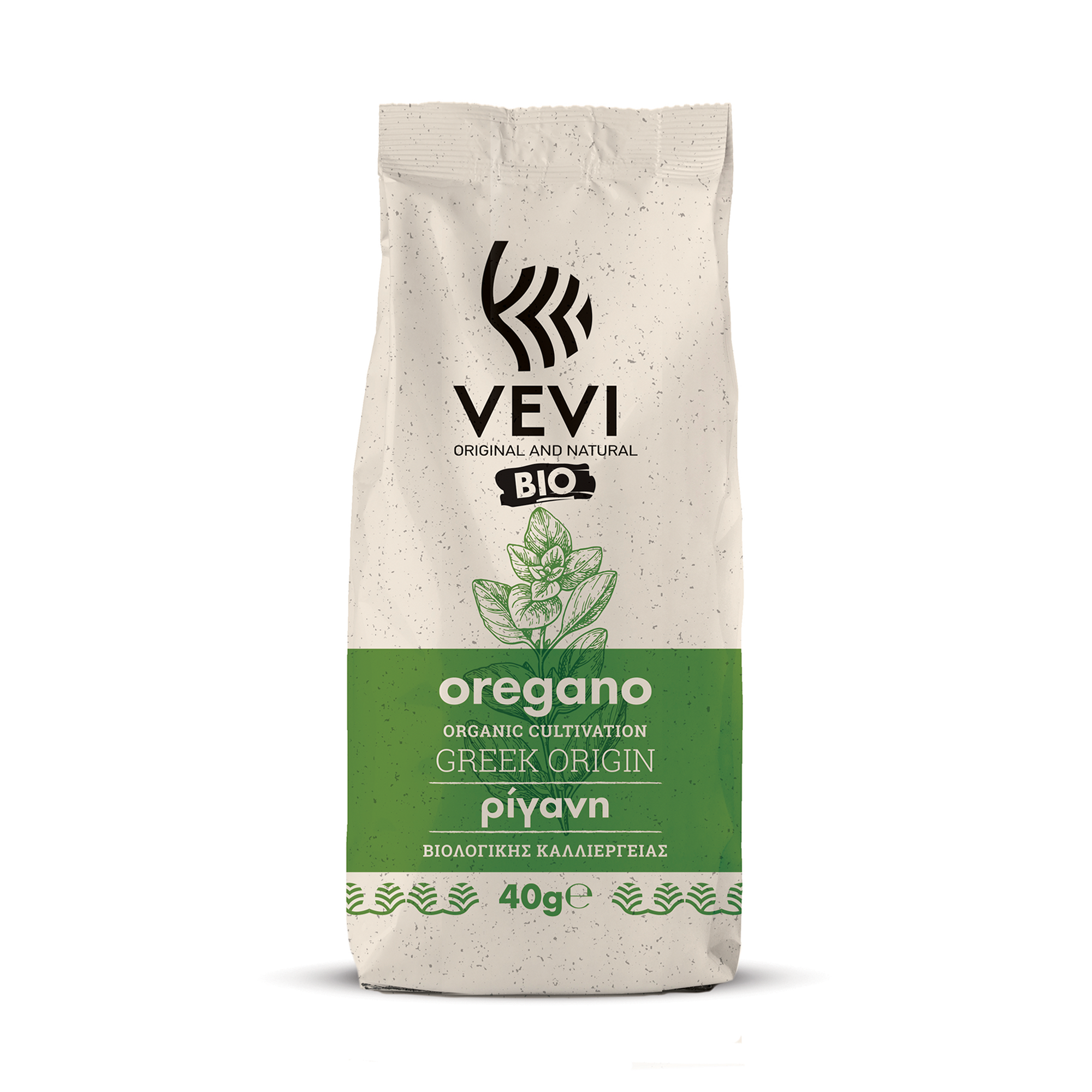 Greek Organic Oregano VEVI – 40g Sachet