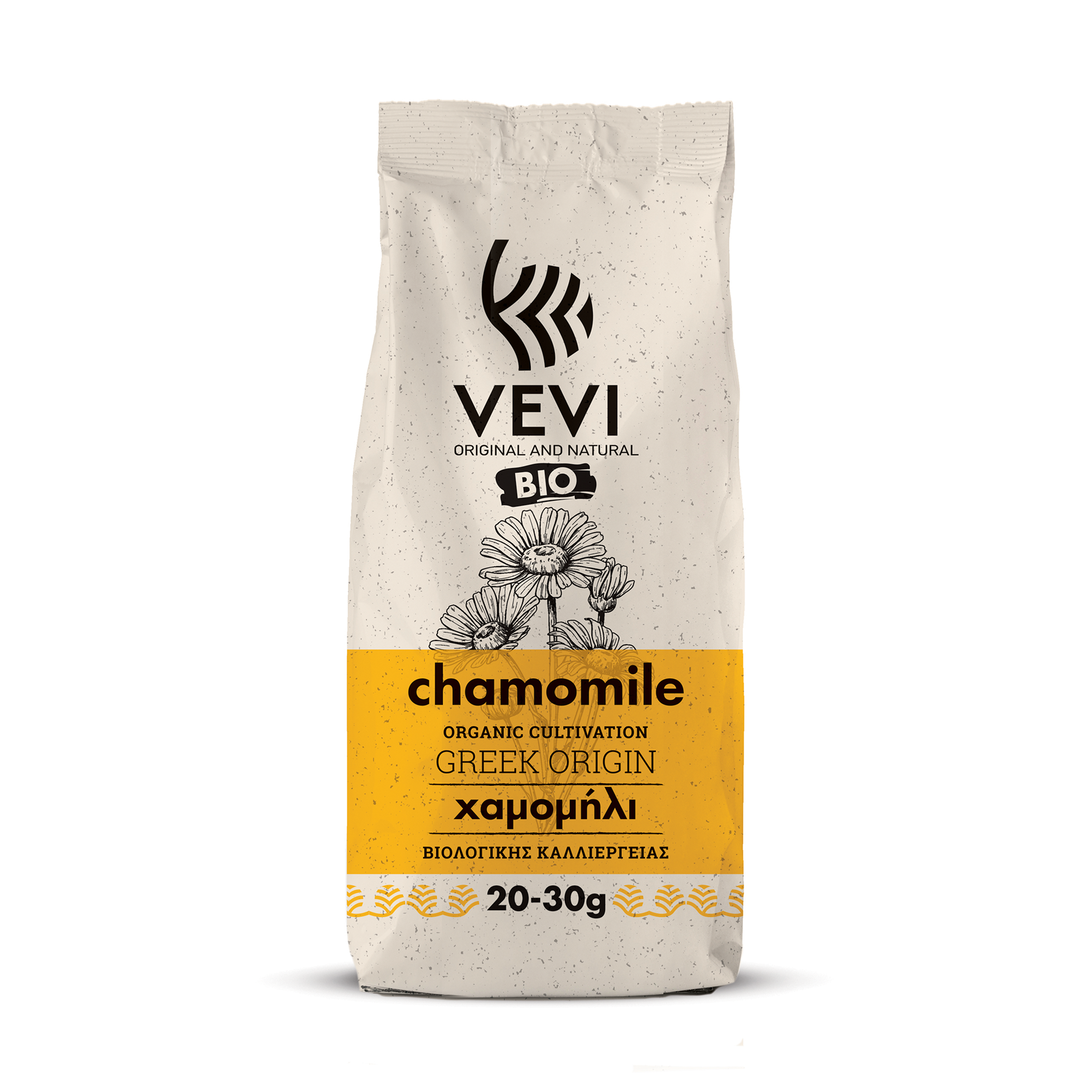 Greek Organic Chamomile VEVI – 30g Sachet